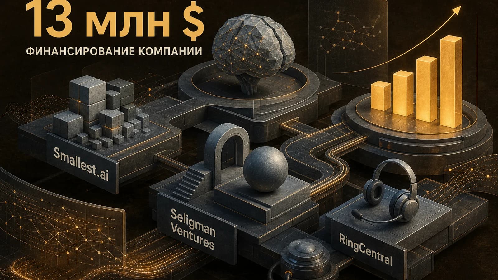 Инфографика: 13 млн $ финансирование компании