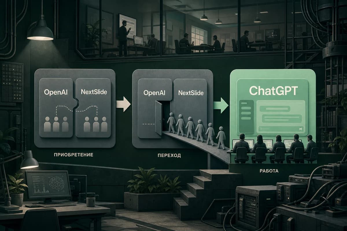OpenAI приобрела стартап для создания презентаций NextSlide