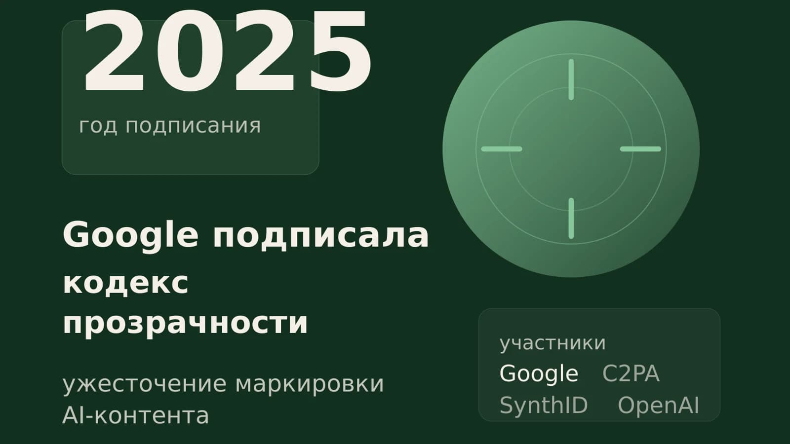 Инфографика: 2025 год подписания