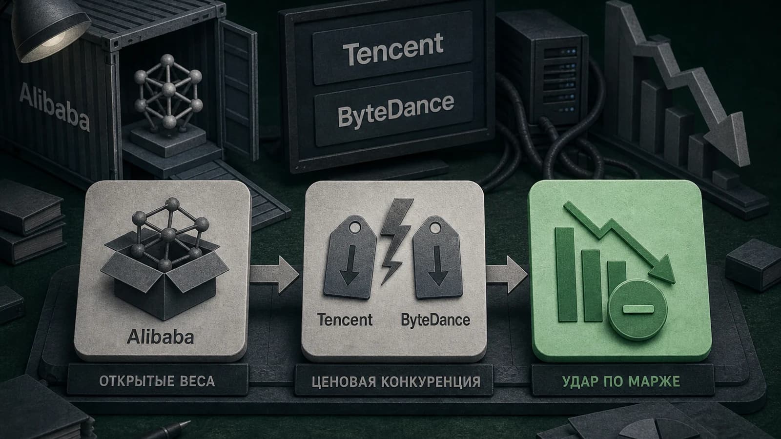 Инфографика: Alibaba — ценовая конкуренция может ударить по марже