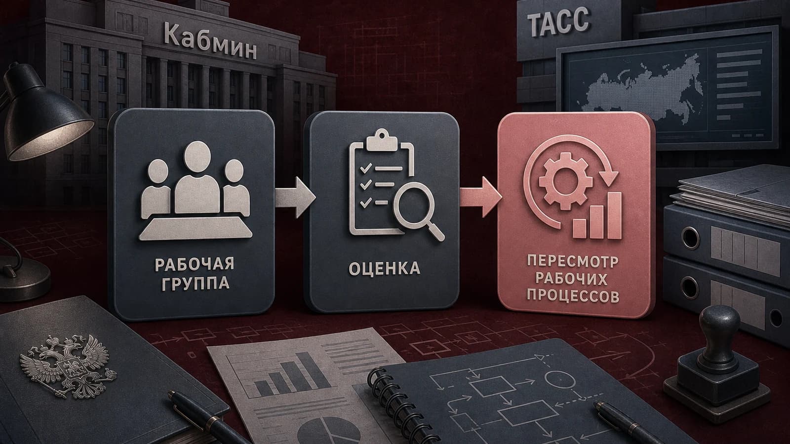 Инфографика: кабмин — могут потребовать пересмотра рабочих процесс