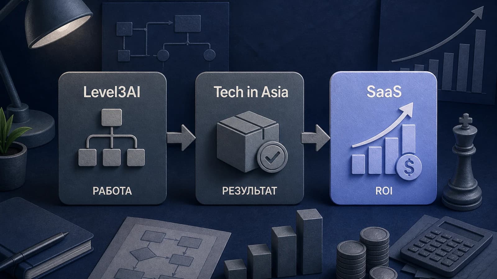 Инфографика: Level3AI — меняет расчёт ROI