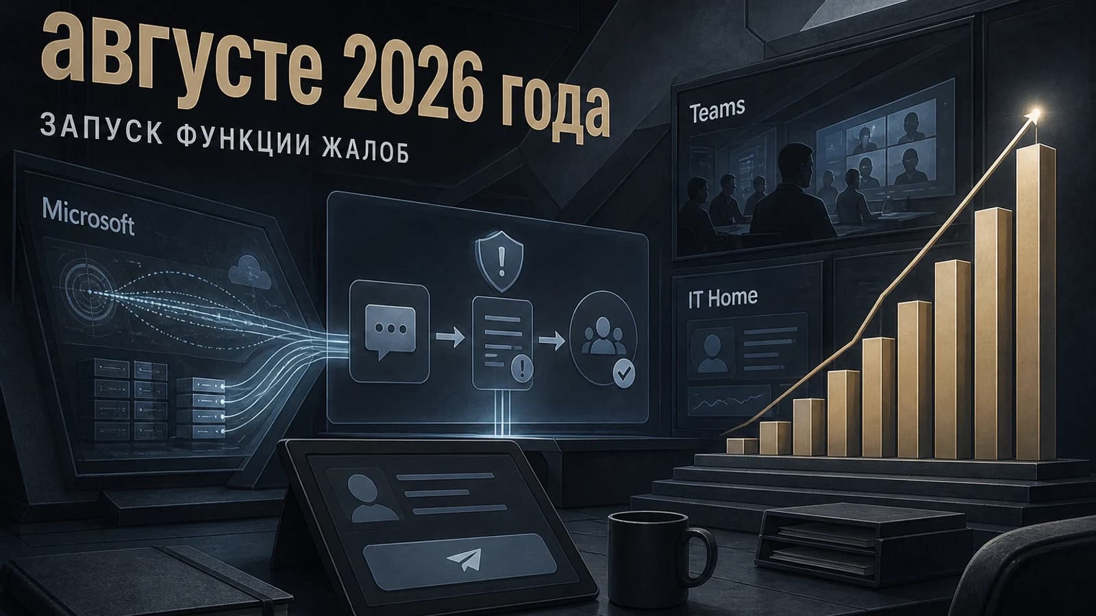 Инфографика: августе 2026 года запуск функции жалоб