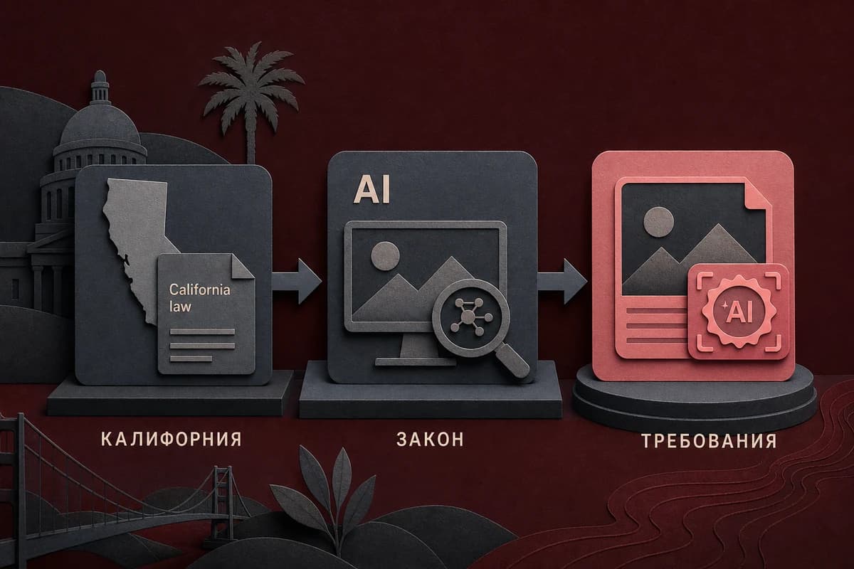 В Калифорнии вступил в силу закон о прозрачности AI-контента