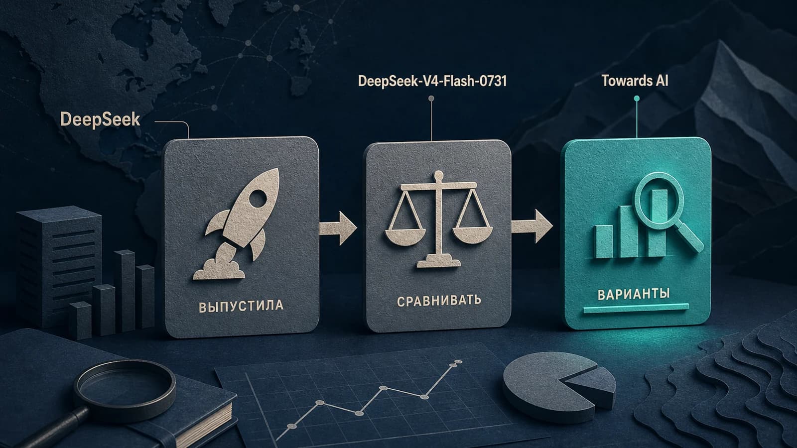 Инфографика: DeepSeek — стоит сравнивать варианты на собственных зад