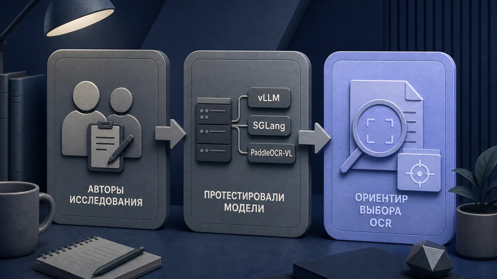 Инфографика: Авторы исследования — ориентир выбора OCR